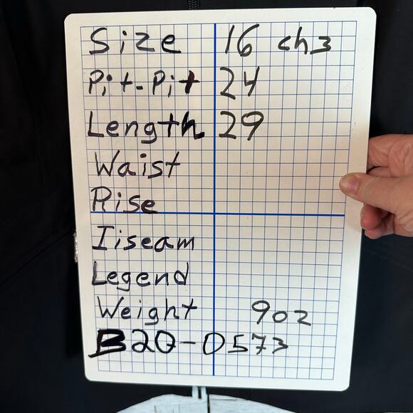 Chico’s women nylon vest black large collar zip front pockets outdoor plus size - Picture 12 of 12